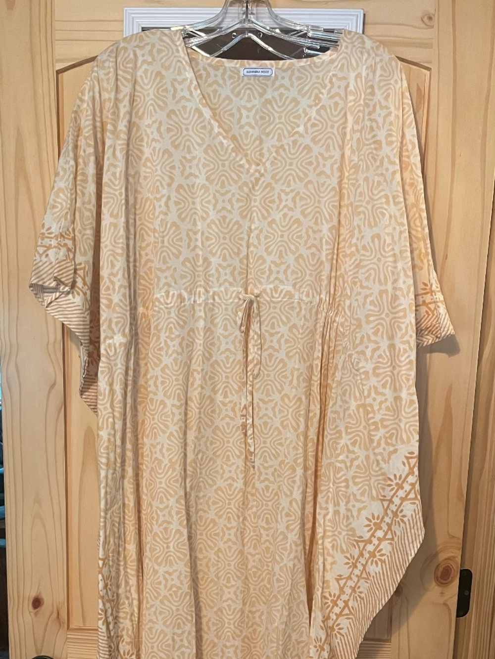 Alexandra Wood Kaftan